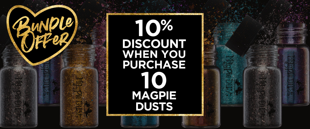 10% Off when you buy 10 Magpie Dusts